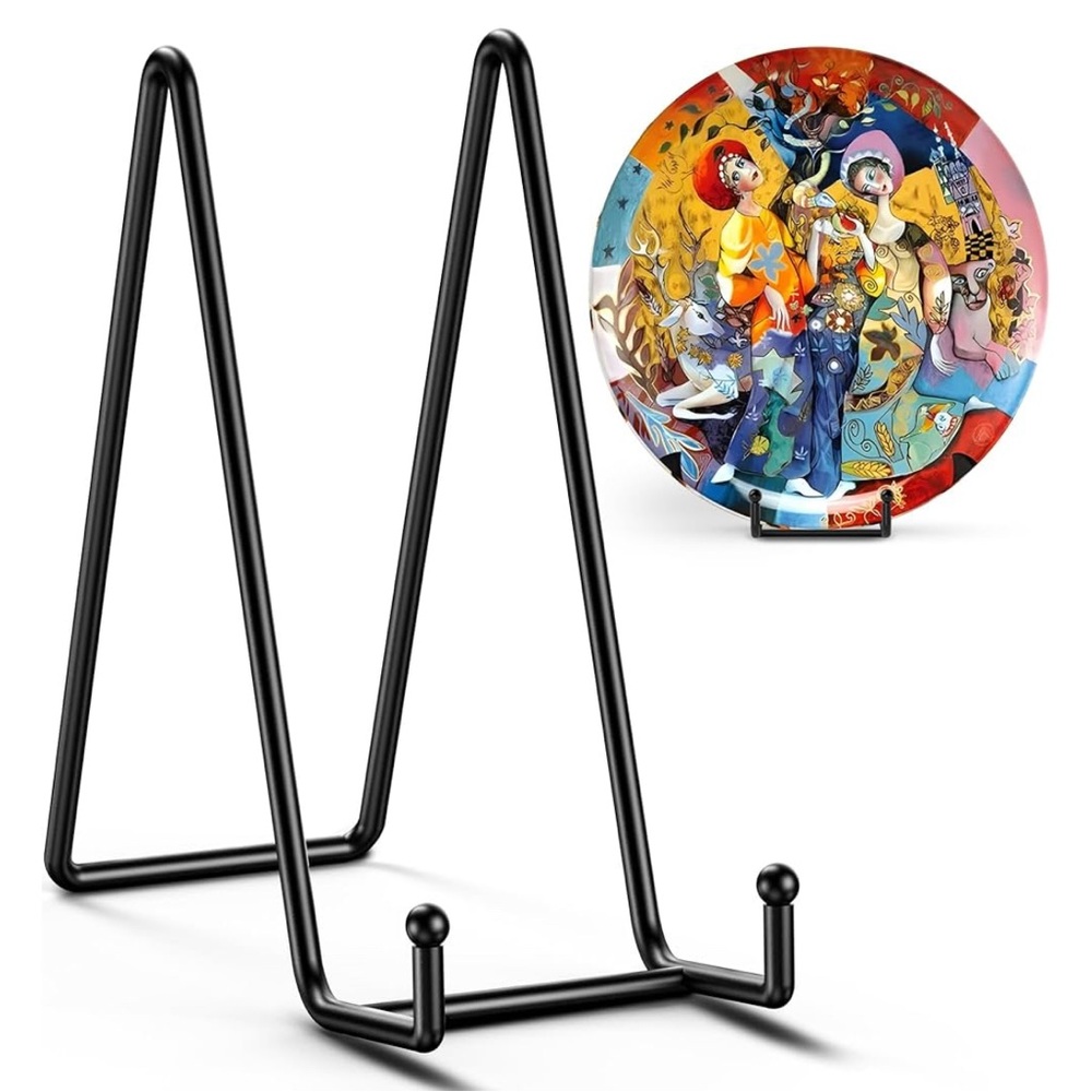 4-pack of 10” large plate stands.